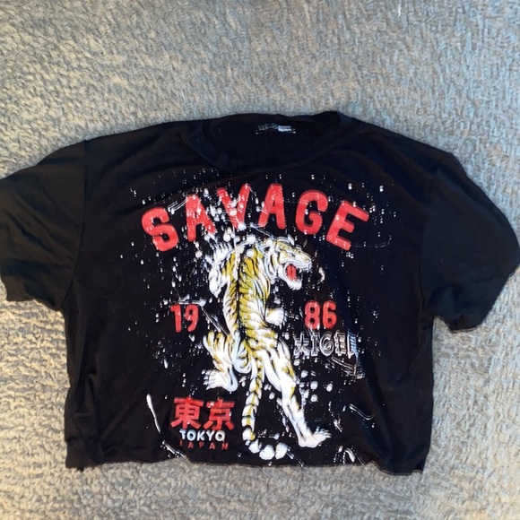 Fashion Nova Savage crop top size small - Picture 3 of 6